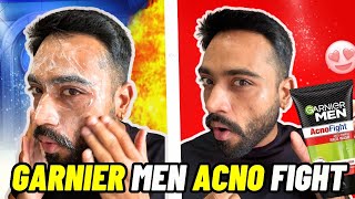 Want CLEAR Skin Garnier Men ACNO FIGHT Face Wash Review  Garnier Men Acno Fight Face Wash Result [upl. by Skrap147]