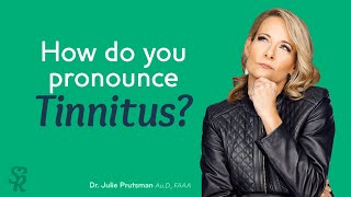 How do you pronounce tinnitus [upl. by Edny]