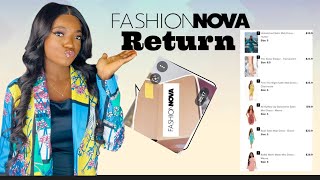 STEP BY STEP How To Do A Fashion Nova RETURN  PACKING amp SHIPPING [upl. by Granniah]