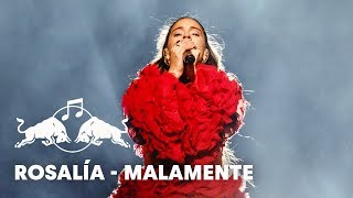 Rosalía  Malamente  Plaza de Colón Madrid  Live 2018 Red Bull Music [upl. by Platto]