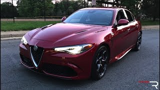 2017 Alfa Romeo Giulia Quadrifoglio – Redline Review [upl. by Frederico]