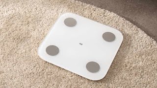 Xiaomi Mi Body Composition Scale 2 okosmérleg bemutató [upl. by Ethelinda]