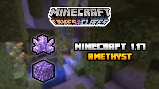 Amethyst Craft Recipes amp Uses In Minecraft 117 [upl. by Torrin]