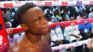 Isaac Dogboe knocks out Javier Chacon in round seven  Full fight [upl. by Treb]