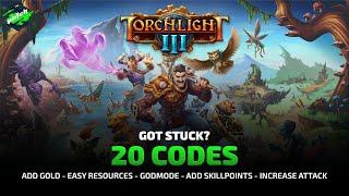 TORCHLIGHT III Cheats Add Gold Increase Attack Godmode Easy Resources   Trainer by PLITCH [upl. by Glassco]