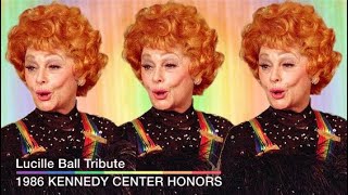 The Kennedy Center Honors w Lucille Ball 1986 [upl. by Ecnahc]