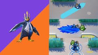 Empoleon Gameplay with Full Concept  Pokemon Unite [upl. by Enomas]