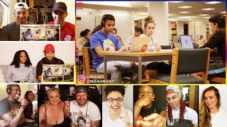 Blasting INAPPROPRIATE Songs PART 2 in the Library PRANK REACTIONS MASHUP [upl. by Lesde446]