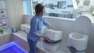 Thetford Porta Potti Cleaning [upl. by Slemmer]