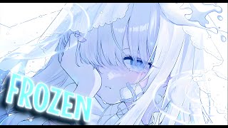 Nightcore  Frozen Madonna Sickick Remix Lyrics [upl. by Aleafar]