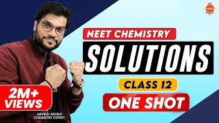 Solutions Chemistry Class 12 One Shot  Class 12 Board Exam Preparation  Arvind Arora [upl. by Lumbard457]