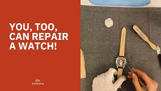 HOW TO REPAIR WATCHES YOURSELF  ITS EASIER THAN YOU THINK [upl. by Robers]