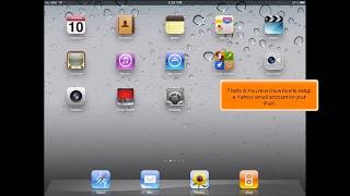 iPad How to Set Up a Yahoo Email Account [upl. by Calondra174]