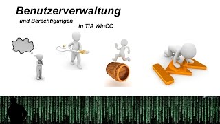 TIA Portal WinCC Benutzerverwaltung und Berechtigungen  TIA Portal Tutorial [upl. by Daphne]