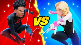 MILES MORALES VS GWEN STACY [upl. by Elleira]