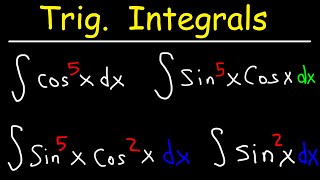 Trigonometric Integrals [upl. by Ahseekan30]