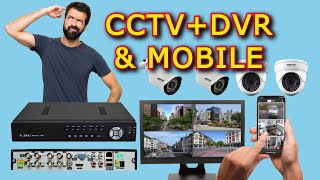 How to Remote View H264 DVR  How to Install CCTV Cameras With DVR  Network Setup on the DVR [upl. by Ayak903]