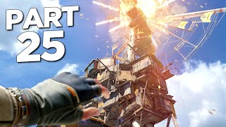 DESTROYING A WINDMILL in DYING LIGHT 2 Walkthrough Gameplay Part 25 FULL GAME [upl. by Nahgem]