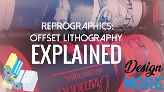 Offset Lithography EXPLAINED Process  advantages [upl. by Eeleak88]