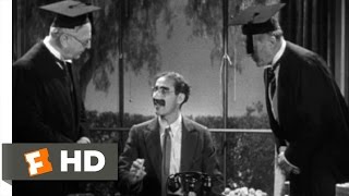 Horse Feathers 19 Movie CLIP  Im Against It 1932 HD [upl. by Huberman533]