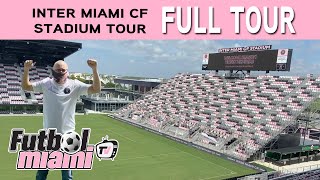 Inter Miami Stadium FULL Tour [upl. by Hgielram]