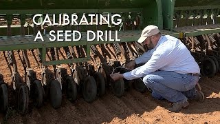 Seed Drill Calibration [upl. by Alithia]