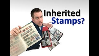 Inherited stamp collection  What to do [upl. by Oenire]