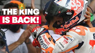 Marc Marquez Wins Again After 581 Days  MotoGP Germany [upl. by Delano]