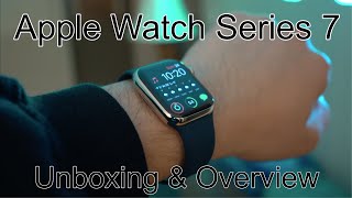 Apple Watch Series 7 Unboxing amp Overview [upl. by Stig]