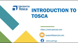 Tosca Tutorial  Lesson 1  Introduction To Tosca  What is Tosca  Codeless Automation Tool [upl. by Lodnar507]