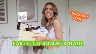 SUMMER FARFETCH HAUL amp DISCOUNT CODE  Charlotte Olivia AD [upl. by Sanders]