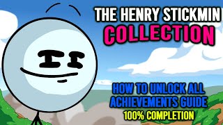 Henry Stickmin Collection  All Achievements Guide [upl. by Tempa853]