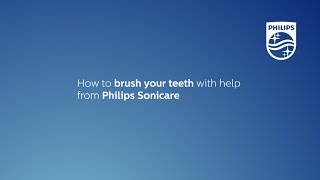 How to brush your teeth with help from Philips Sonicare [upl. by Kire]