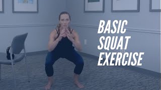 The Basic Squat  Balance Exercise  CORE Chiropractic [upl. by Borek390]