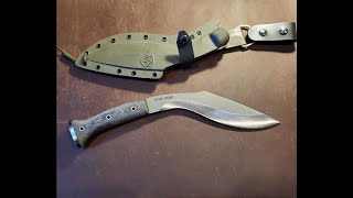 Condor KTac Kukri  A Modern Kukristyled Field Blade [upl. by Shauna]