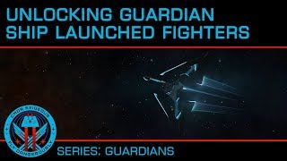 Unlocking the Guardian Ship Launched Fighters Elite Dangerous Tutorial [upl. by Eladnyl826]