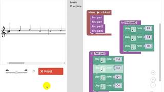 BLOCKLY Games  MUSIC  Level 3 [upl. by Cello]