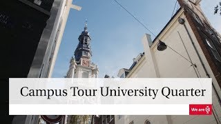 University of Amsterdam  Campus Tour University Quarter [upl. by Ennaej693]