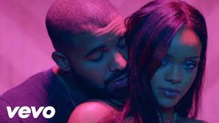 Rihanna  Work Explicit ft Drake Lyric Video [upl. by Finnie]