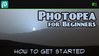 Photopea for Beginners  How to Get Started Editing Photos in Photopea Tutorial [upl. by Beane]