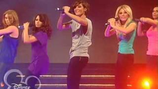 The Saturdays Up  Live 042509 Music Video  My Camp Rock Final Disney UK [upl. by Annairt]