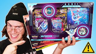 Opening the Pokemon Eeveelution Premium Collection Boxes [upl. by Yrrad6]