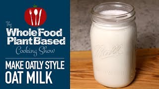 How to Make Creamy Oat Milk Like Oatly [upl. by Velasco217]