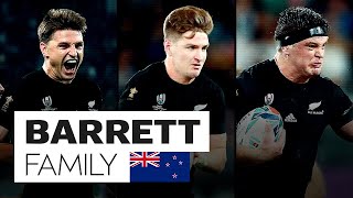 The Barrett Brothers  All Blacks Triple Threat  Rugby World Cup Highlights [upl. by Anirehc]