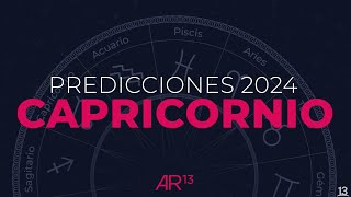 Predicciones 2024  Capricornio  Canal 13 [upl. by Reckford]