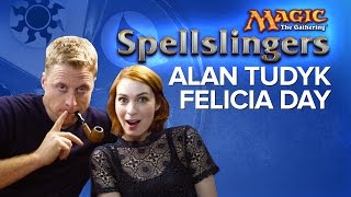 Day 9 vs Alan Tudyk Felicia Day and Ryon Day in Magic The Gathering Spellslingers [upl. by Demeter]