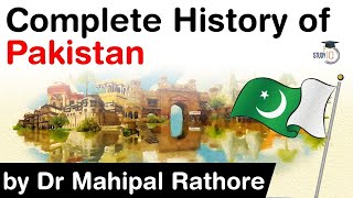 Complete History of Pakistan in One Video Pakistans History Explained by StudyIQ IAS [upl. by Shir900]