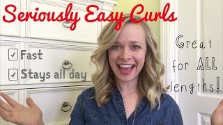 How To Curl Your Hair So it STAYS Beginner Friendly [upl. by Flss867]