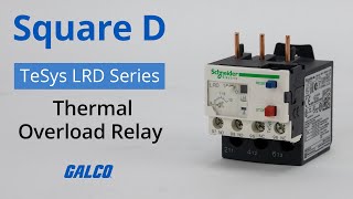 Square D’s TeSys LRD Series Thermal Overload Relays [upl. by Suoicerp520]