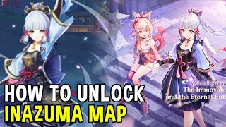 How to Go  Unlock Inazuma Map Genshin Impact 20 Tutorial [upl. by Yettie]